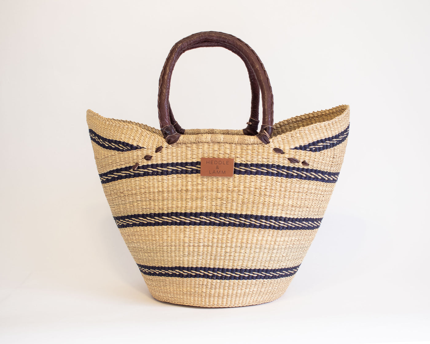 Ongo - Striped Shopper Basket
