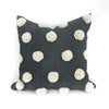 Ziri Pillow Cover - Black and Ivory - Heddle & Lamm