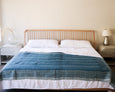 Benita Bed Cover - Blue - Heddle & Lamm