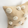 Ziri Pillow Cover - Neutral and Ivory - Heddle & Lamm